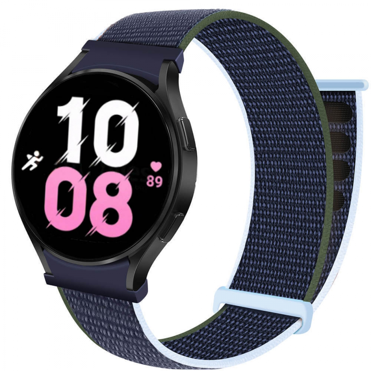 5 (40mm), Samsung, Galaxy CASEONLINE Watch Smartband, No-Gap, Nylon Abyss