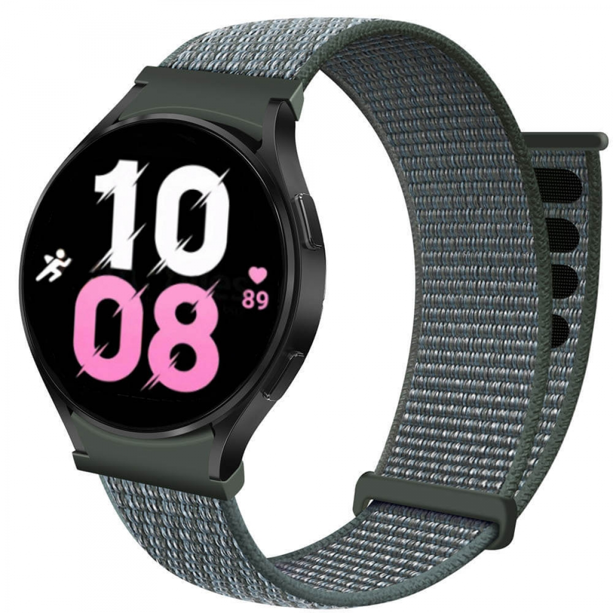 CASEONLINE Nylon No-Gap, Smartband, Grey Samsung, (40mm), Galaxy Storm Watch 5