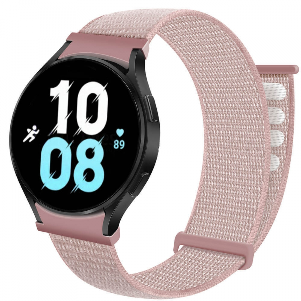 Smartband, (44mm), 5 Samsung, Galaxy Watch No-Gap, CASEONLINE Pink Nylon Sand