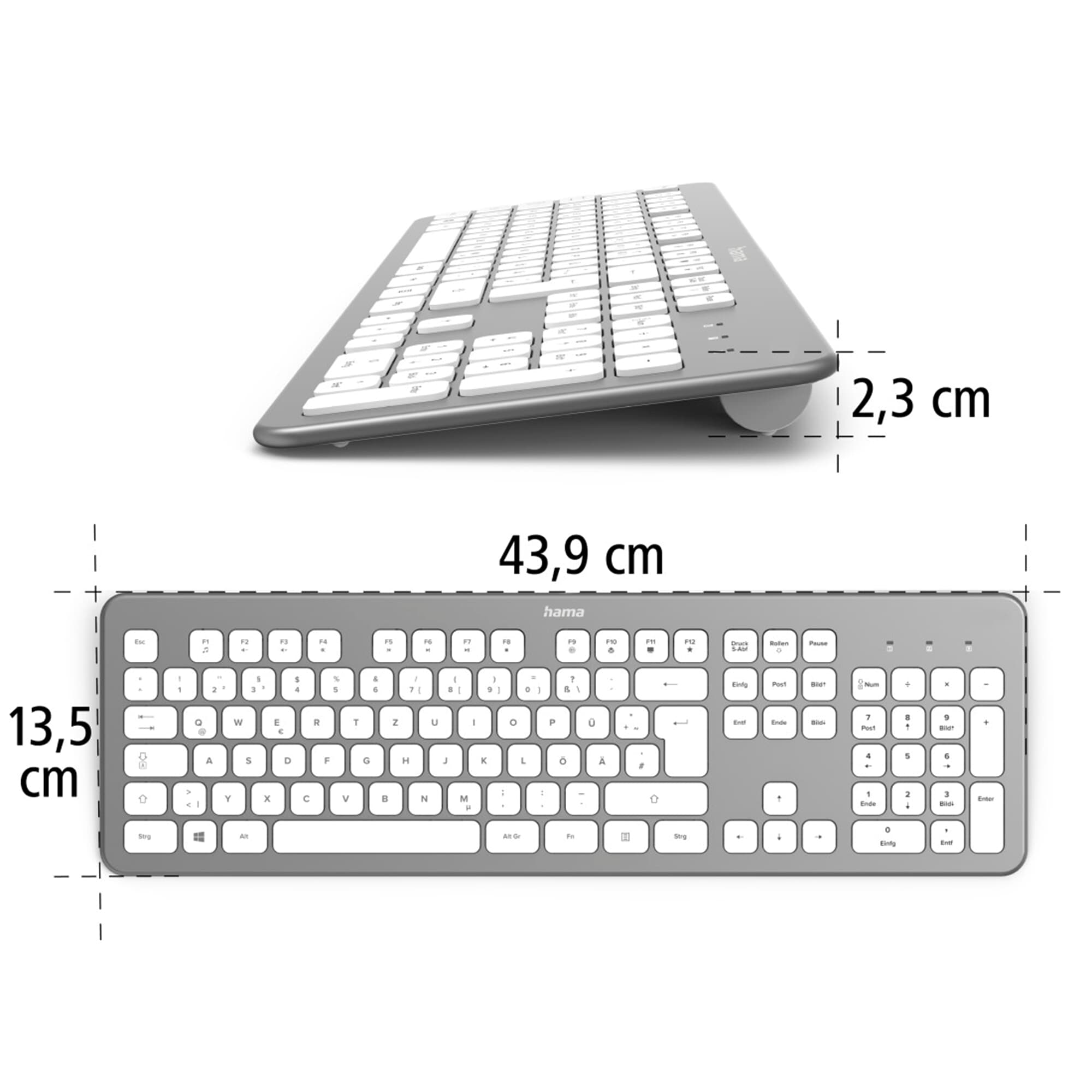 Tastatur, Rubberdome KW-700, HAMA