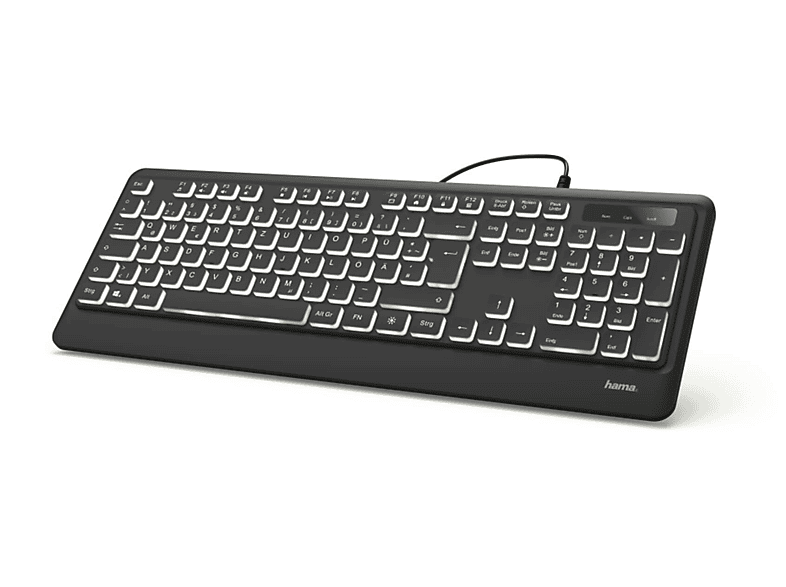 Rubberdome Tastatur, KC-550, HAMA