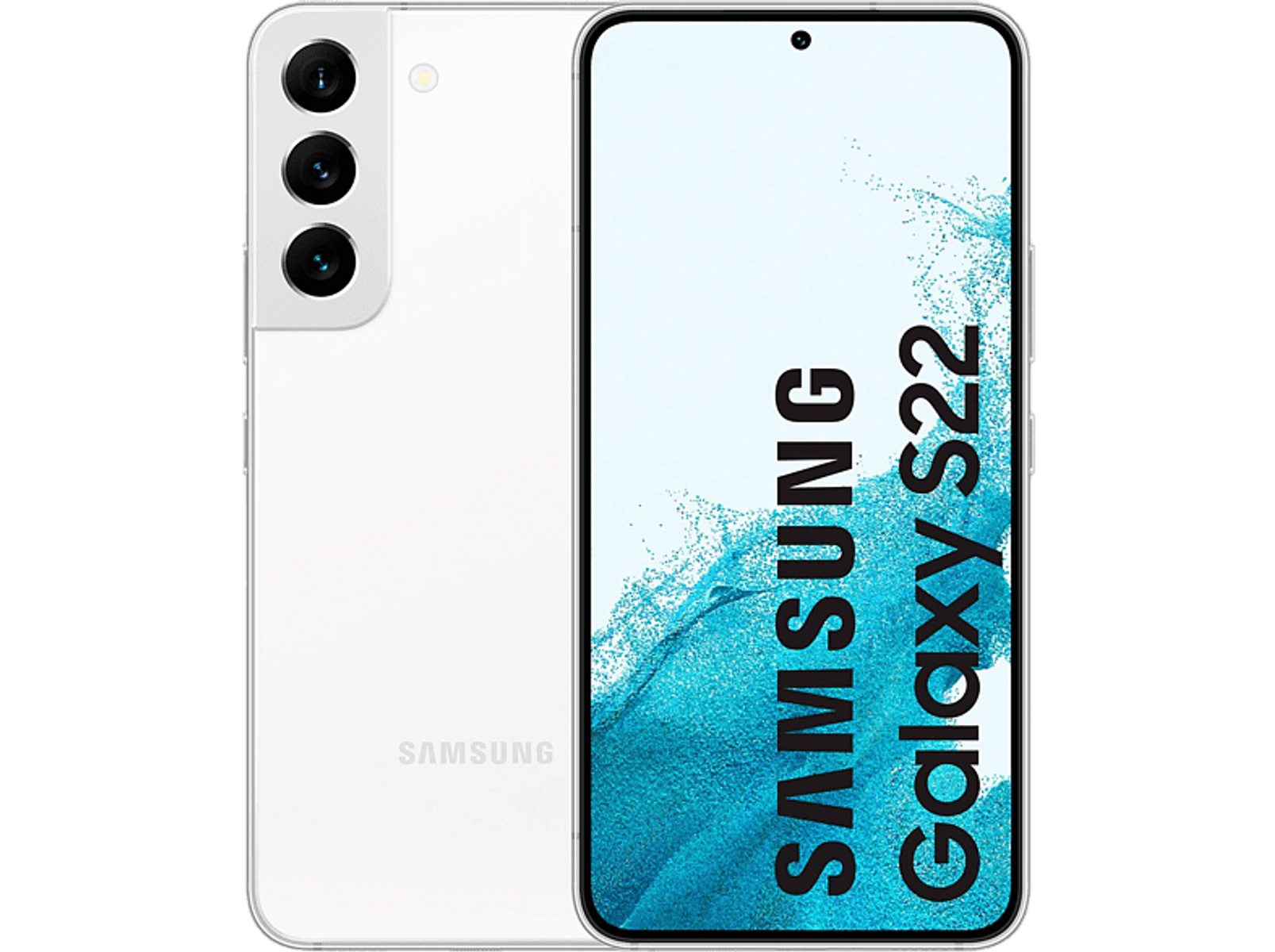 Móvil - GALAXY S22 5G SAMSUNG, White, 128 GB, 8 GB, 6,1 ", Samsung Exynos 2200 1,0 mAhmAh