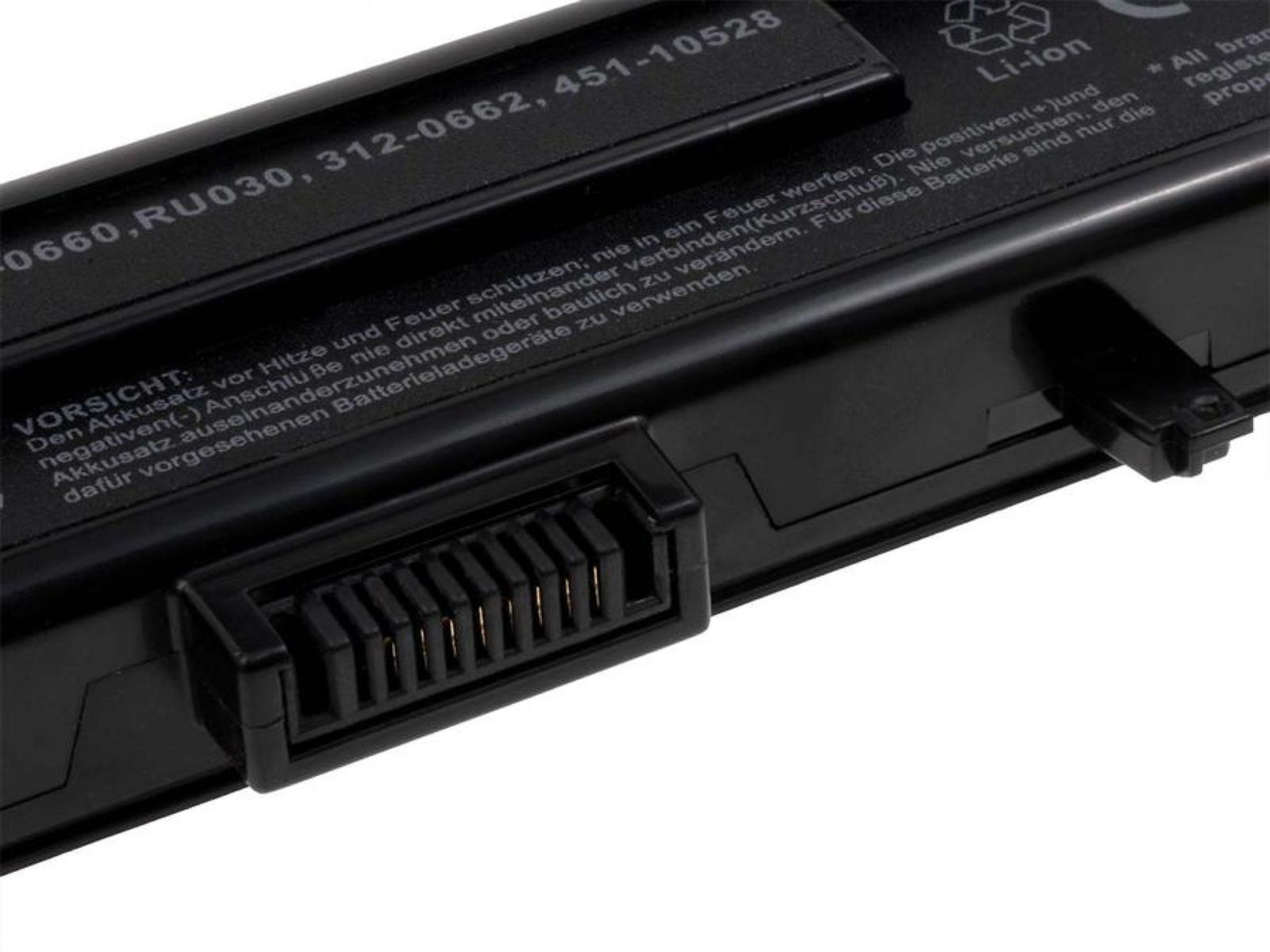 Conector de batería de portátil con múltiples pines.