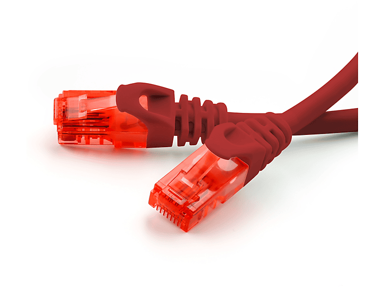 CSL 10m Patchkabel, Cat6 LAN Kabel, rot MediaMarkt