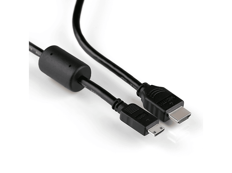 CSL HDMI Kabel, Ferritkern HDMI m, schwarz 1 Kabel,
