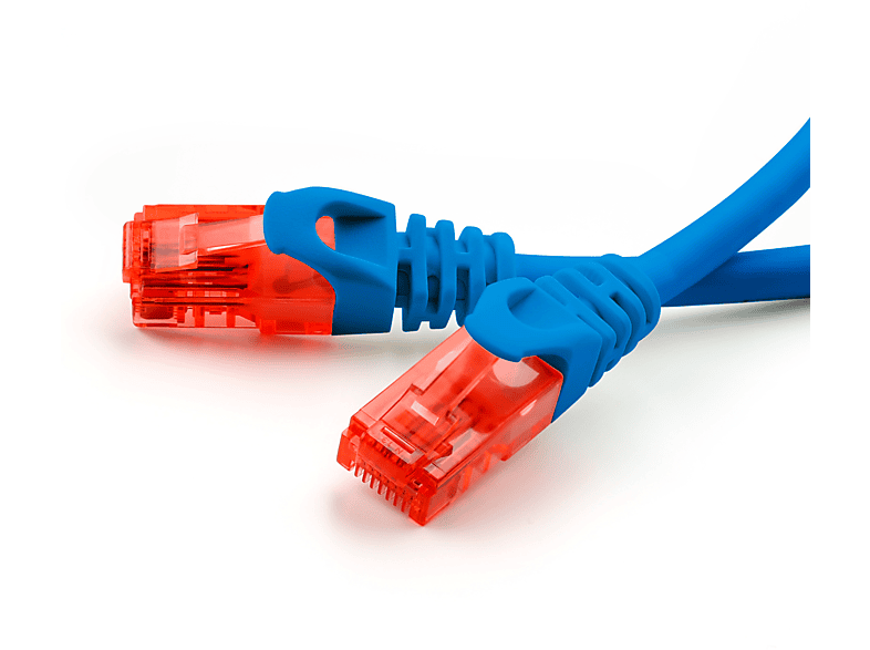 Patchkabel, blau CSL LAN Kabel, Cat6 0,5m