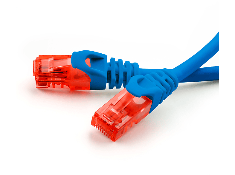 CSL 5m Patchkabel, Cat6 LAN Kabel, blau MediaMarkt