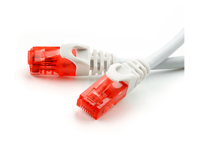 CSL 30m Patchkabel, Cat6 LAN Kabel, weiß MediaMarkt