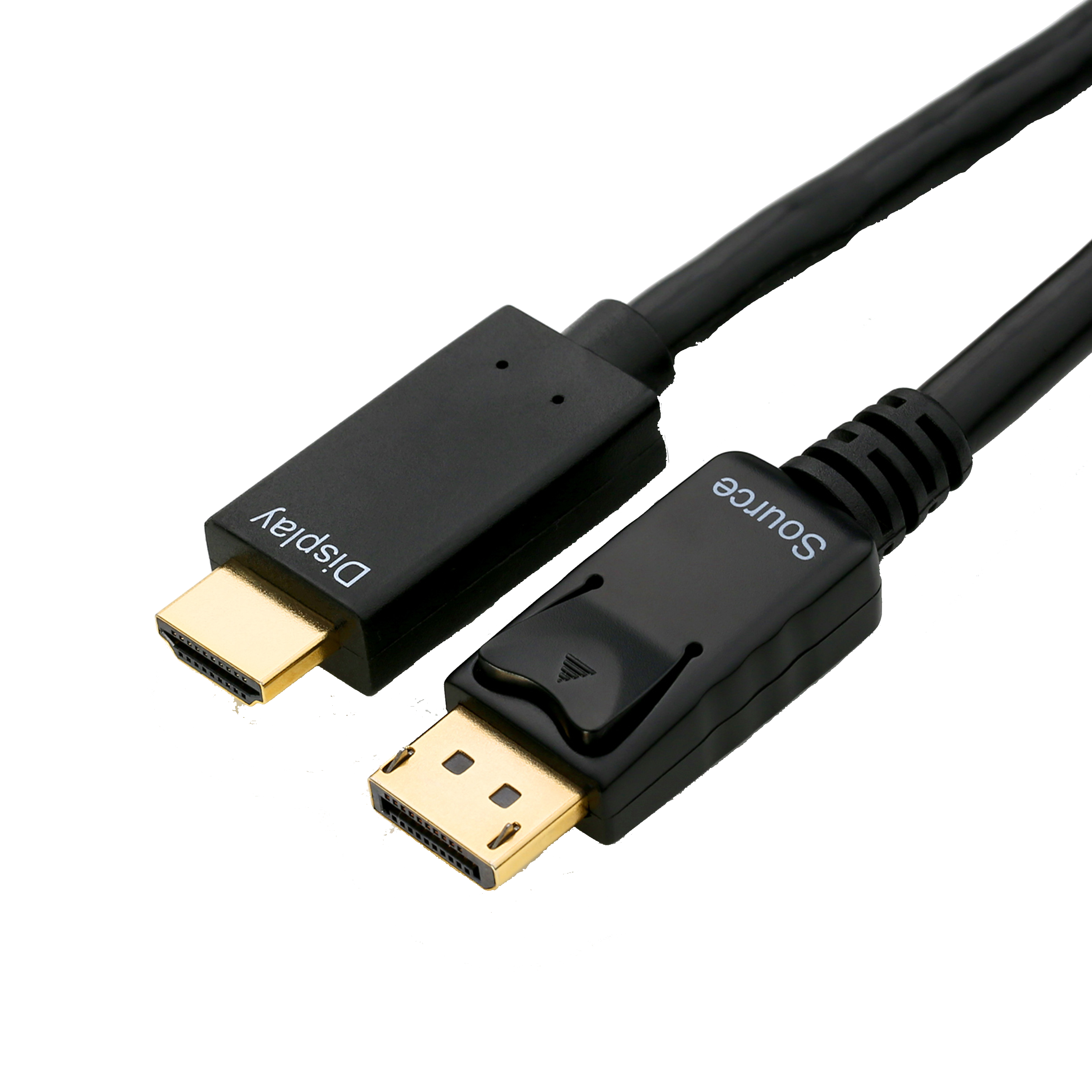 Kabel, DisplayPort schwarz CSL 2m HDMI Kabel,