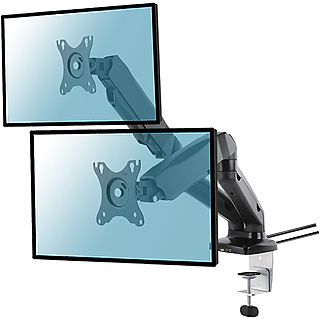 Soporte para Monitor  - 015-2202, de mesa, para 2 monitores 13-27" KIMEX, Negro