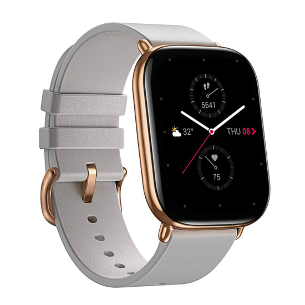 Square silikon, Grau E AMAZFIT Smartwatch Zepp