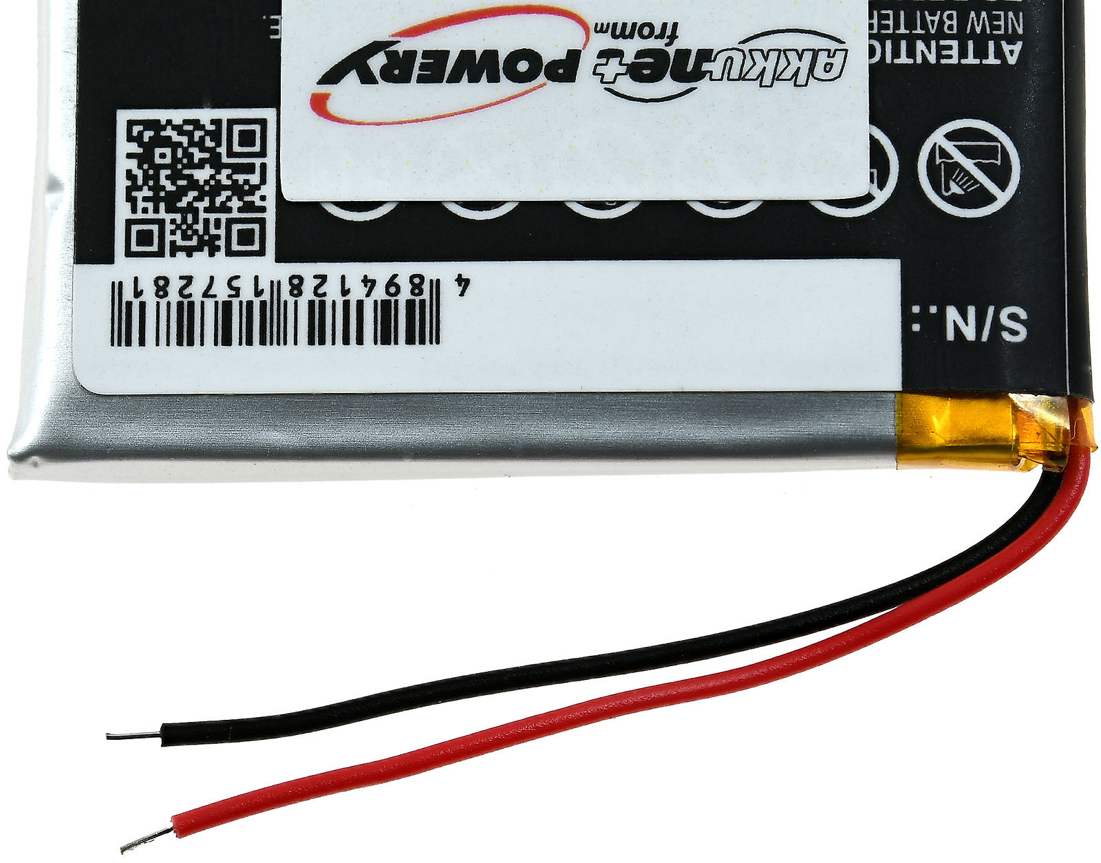 Akku, POWERY 3.7 Akku Li-Polymer Fenix Volt, 6X 400mAh für Garmin