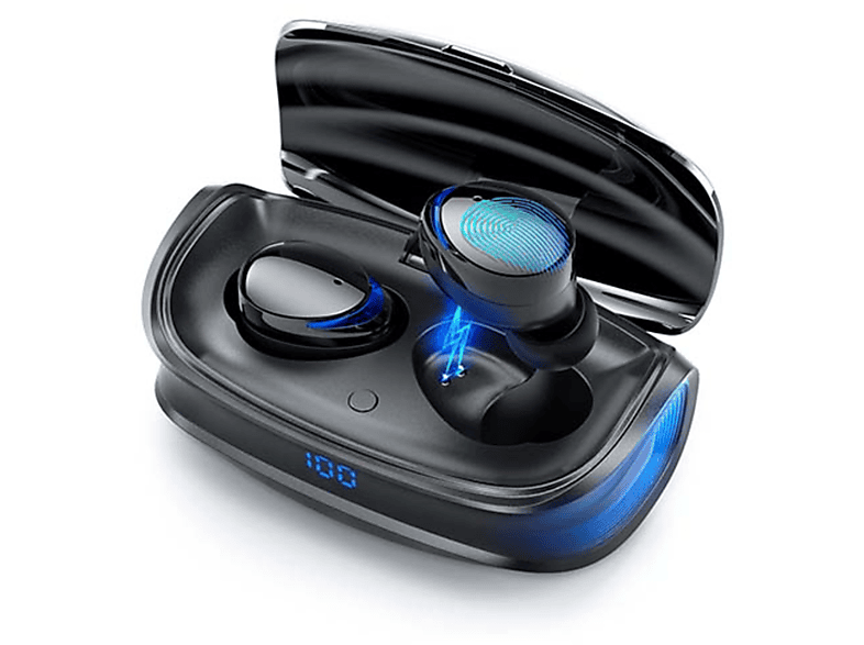 TWS, Schwarz Joy DEVIA Bluetooth In-ear Kopfhörer A9