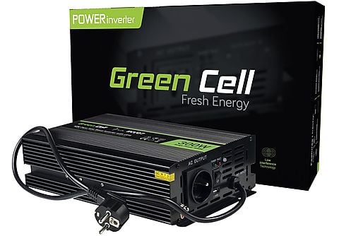 GREEN CELL Wechselrichter Spannungswandler 12V auf 230V Energieversorgung