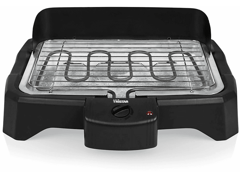 TRISTAR 427145 Elektrogrill, Schwarz (2000 Watt)