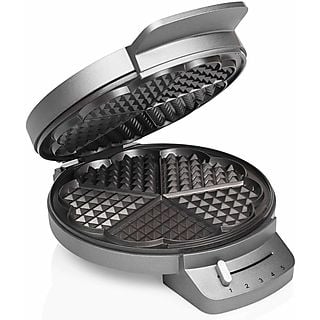 Gofrera - PRINCESS PRINCESS - Máq. Waffles 132380, 1200 W, Inox