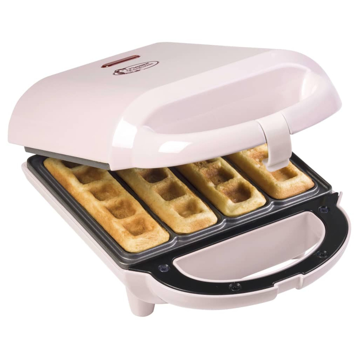 BESTRON 429305 Waffeleisen Rosa