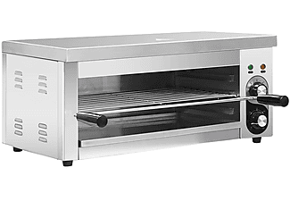VIDAXL 51084 Elektrogrill, Silber 