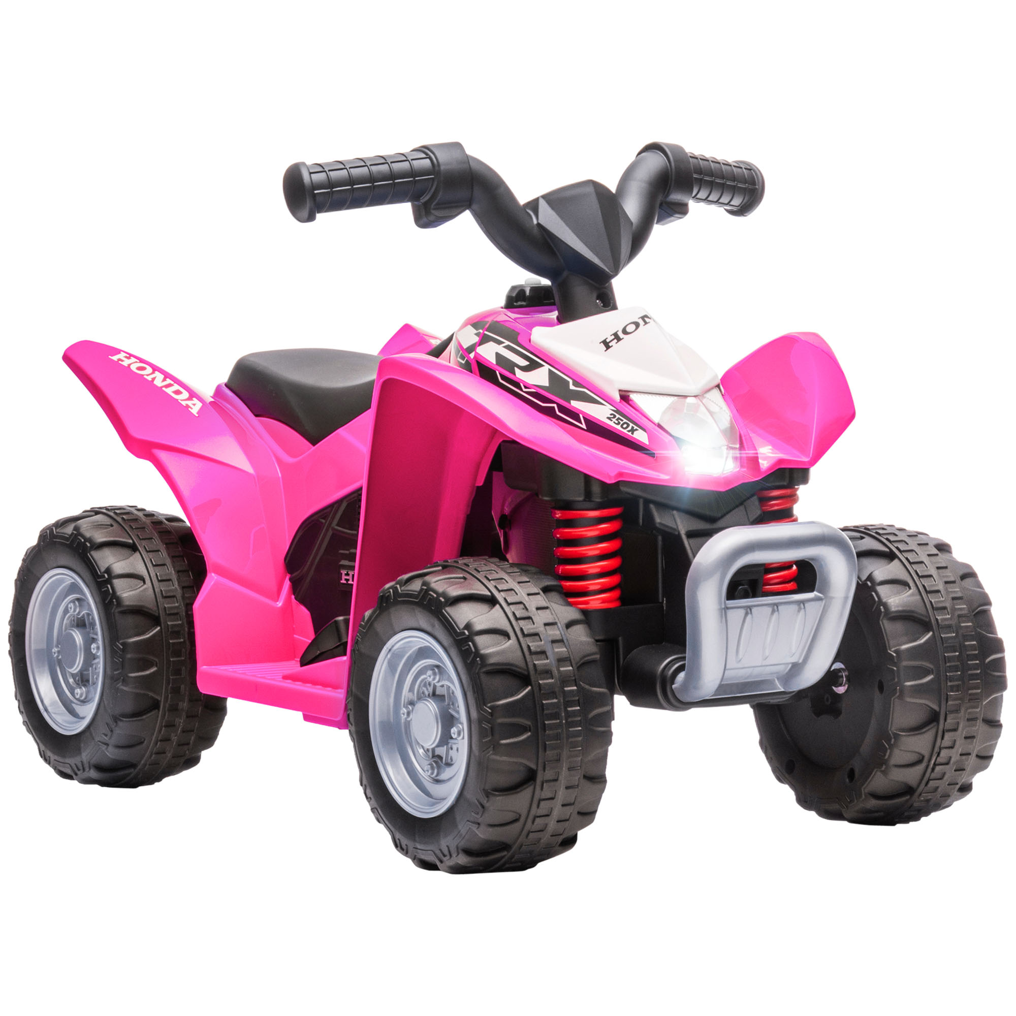 Aiyaplay Quad Para niños de 1836 meses batería 6v infantil con faros led bocina velocidad honda 28kmh