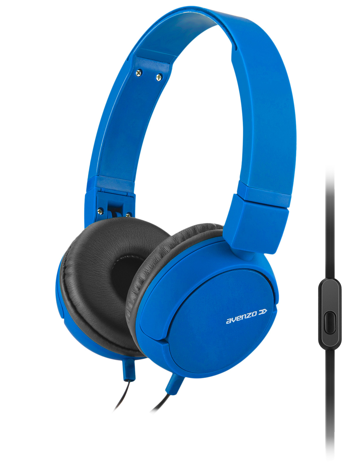 Auriculares con cable - AV-HP2201L AVENZO, Supraaurales, Azul