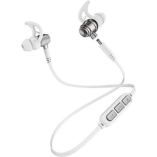 Auriculares botón - AVENZO AV639PT, 2 en 1, Intraurales, Bluetooth, Plata