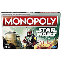Juego de mesa  - Juego de mesa Monopoly: Star Wars Boba Fett - Versión en español MONOPOLY, 8 AÑOS+, Multicolor