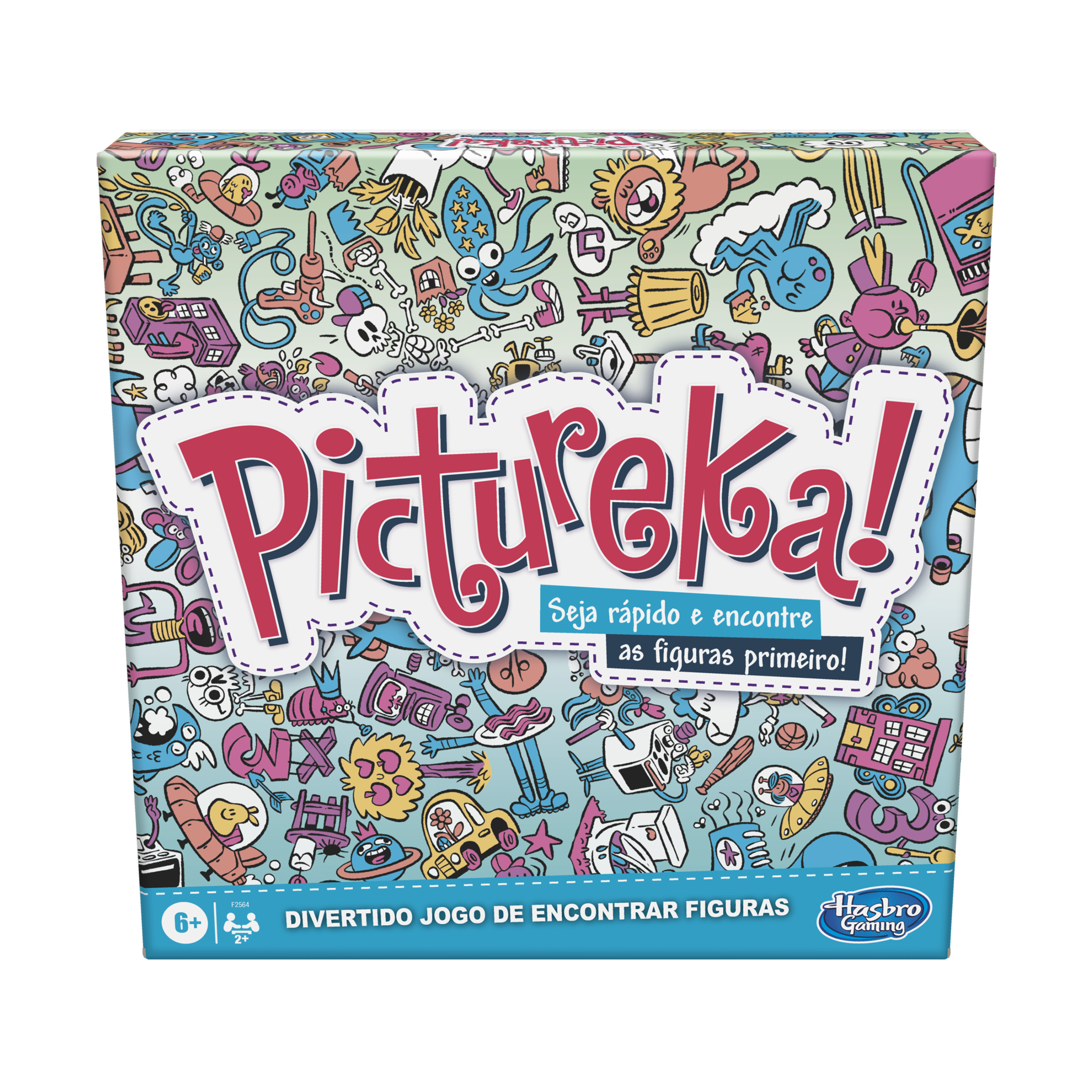 Juego De Cartas hasbro gaming pictureka refresh edad 6 años dificultad intermedio en