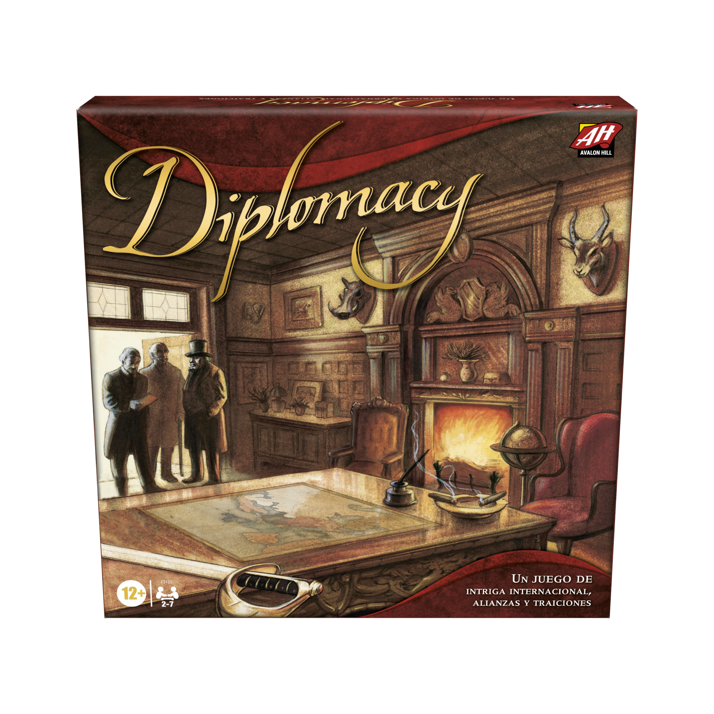 Juego De Mesa hasbro avalon hill diplomacy edad minima 12 años dificuldade en español