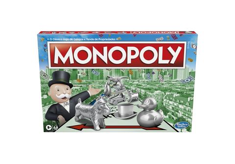 Juego de mesa - Juego Monopoly Clásico- Versión en portugués
