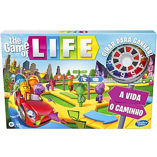 Juego de mesa  - Game of Life - Versión en portugués HASBRO GAMING, 8 AÑOS+, Multicolor
