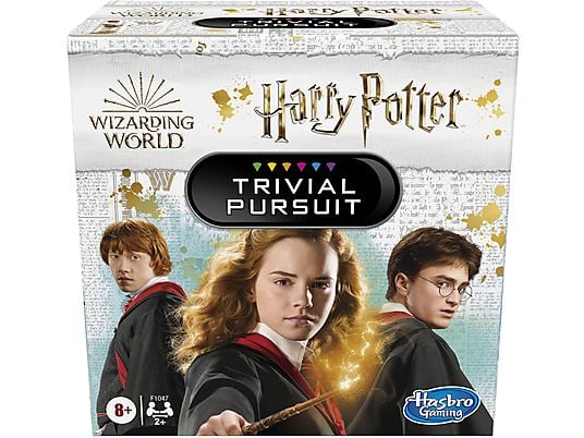 Juego de mesa  - Trivial Pursuit Edición Harry Potter - En español - Wizarding World HASBRO GAMING, 8 AÑOS+, Multicolor