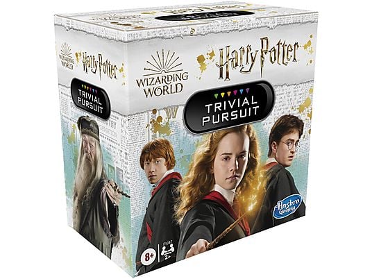 Juego de mesa  - Trivial Pursuit Edición Harry Potter - En español - Wizarding World HASBRO GAMING, 8 AÑOS+, Multicolor