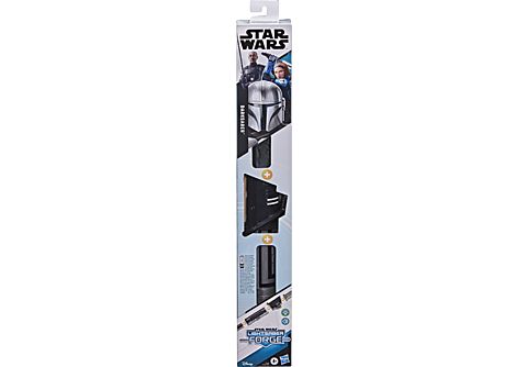 Figura  - Star Wars Lightsaber Forge - Sable de luz electrónico Darksaber STAR WARS, 4 AÑOS+, Multicolor