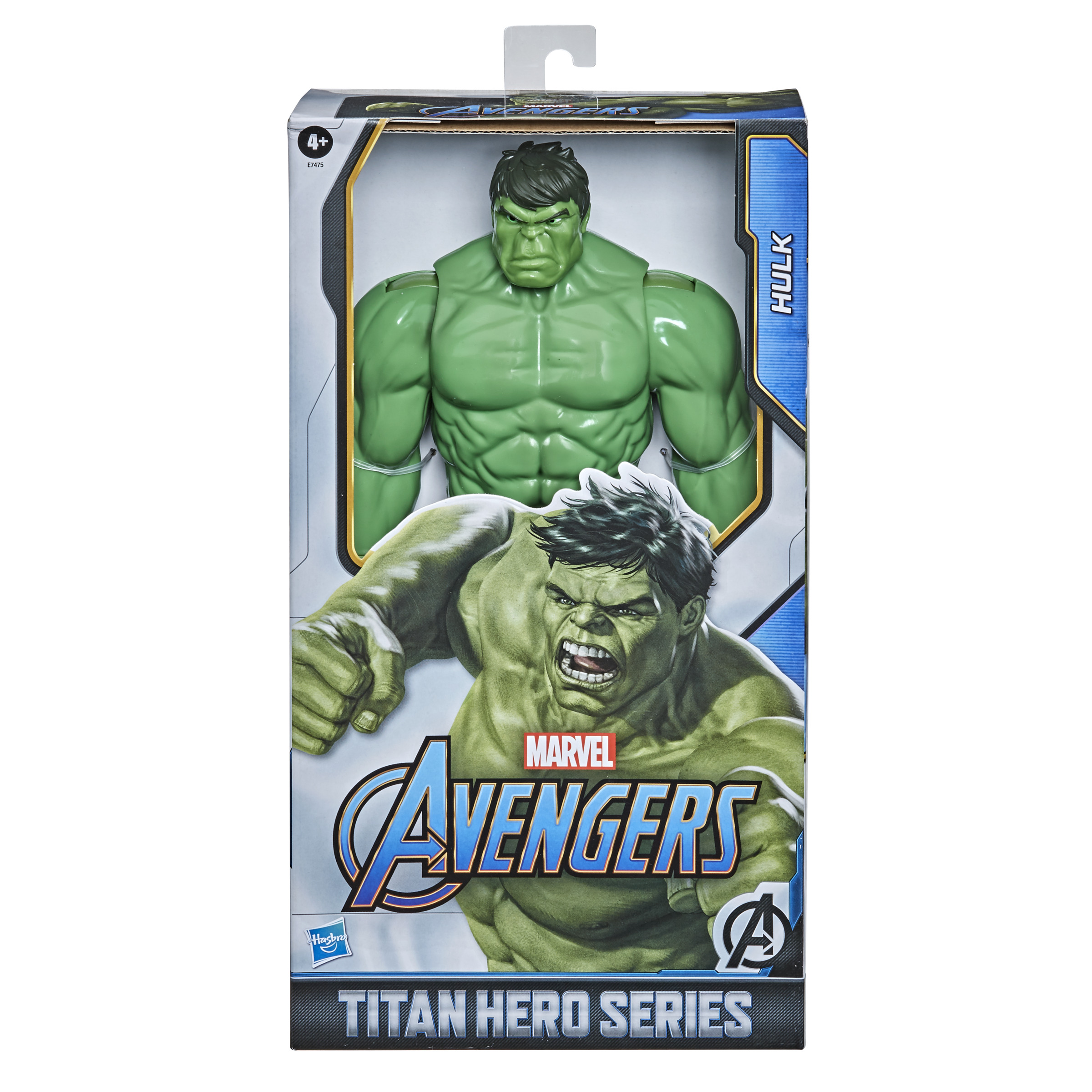 Hulk Figura Avengers E74755 Titan MARVEL 30cm Spielfigur Deluxe