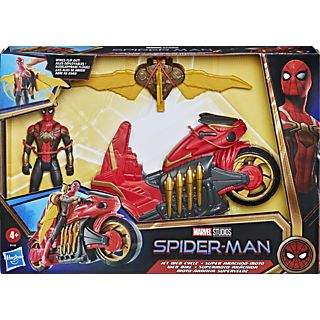 Figura  - FIGURA 15CM Y VEHICULO SPIDER-MAN, 4 AÑOS+, Multicolor