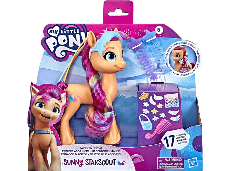 MY LITTLE PONY My Little Pony: A New Generation - Sunny Starscout Peinados mágicos Figura