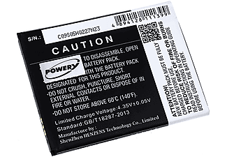 POWERY Akku für Archos Typ AC53Ti Li-Polymer Akku, 3.8 Volt, 2800mAh