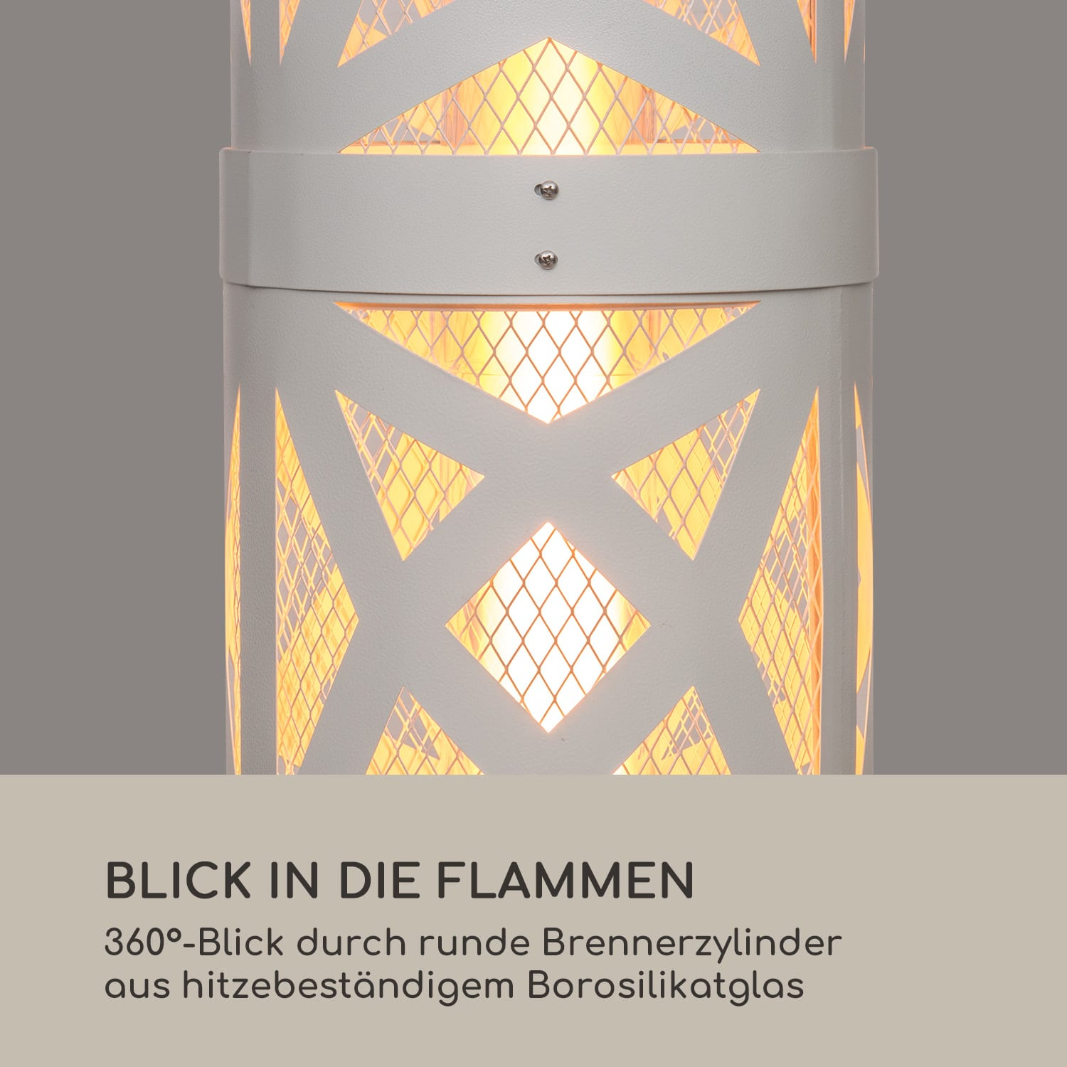 (11200 Gasheizstrahler Style Goldflame BLUMFELDT Watt)