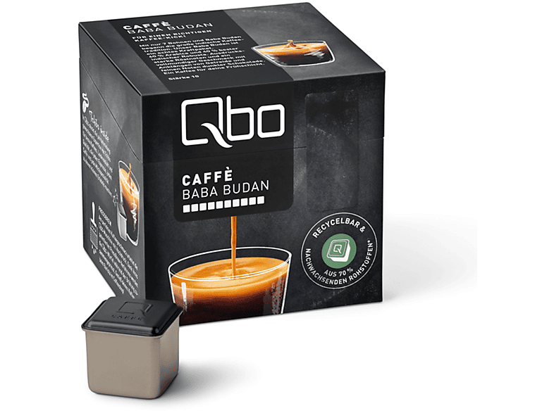 TCHIBO QBO 520910 Caffè Baba Budan 216 St. Kaffeekapseln XXL Pack (Tchibo Qbo Kapselsystem)