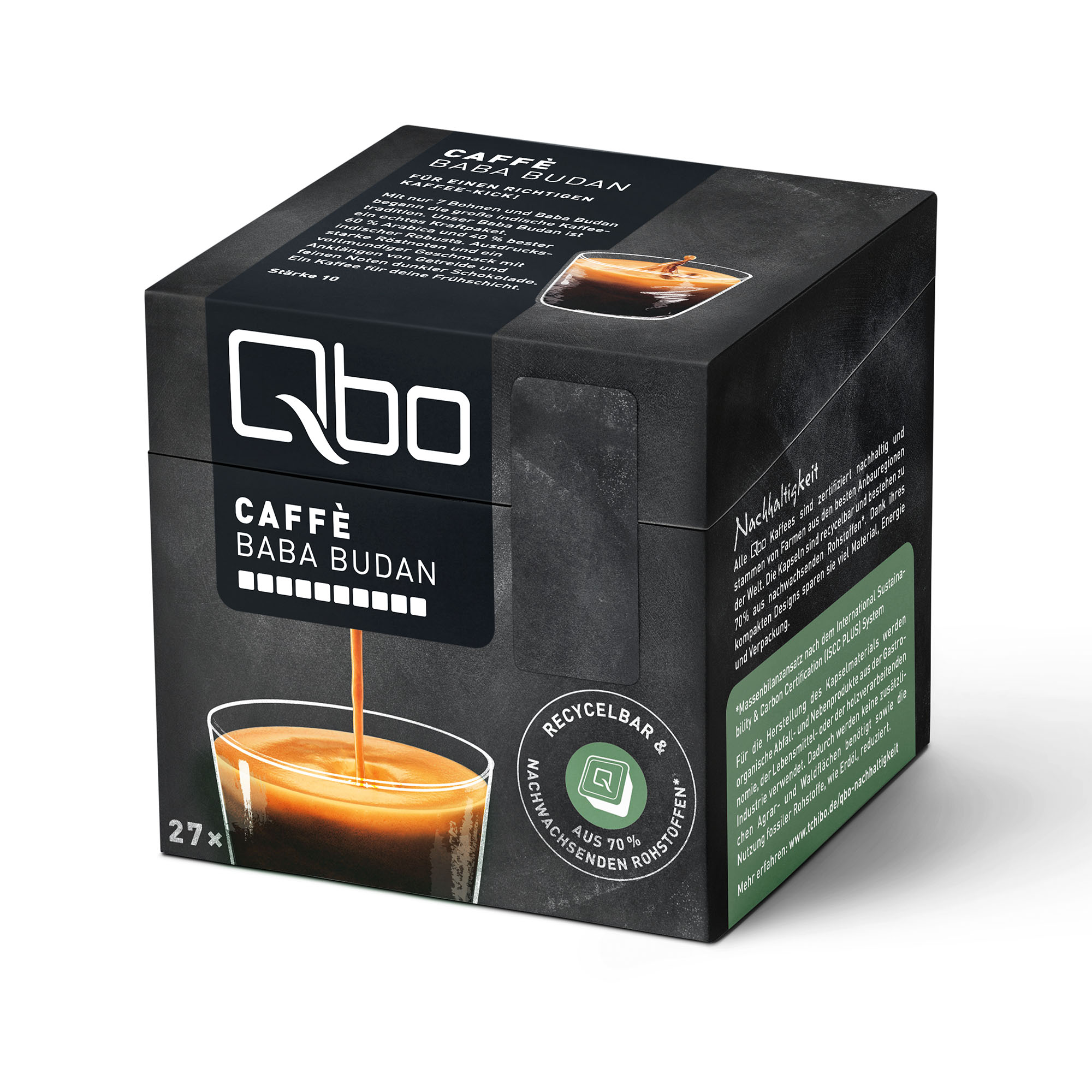 TCHIBO QBO 520910 Baba Kaffeekapseln Kapselsystem) Pack (Tchibo Qbo Budan St. 216 Caffè XXL