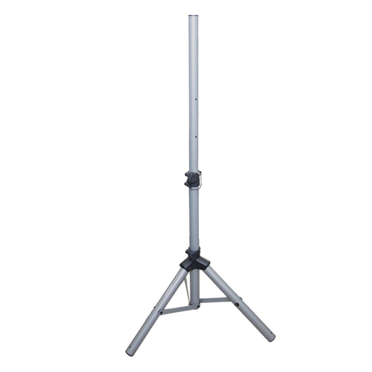 Silber PREMIUMX Ständer Tripod Stahl-Heringe Ø 120cm 35mm Dreibein-Stativ Silber 3x ALU BASIC Standfuß, SAT