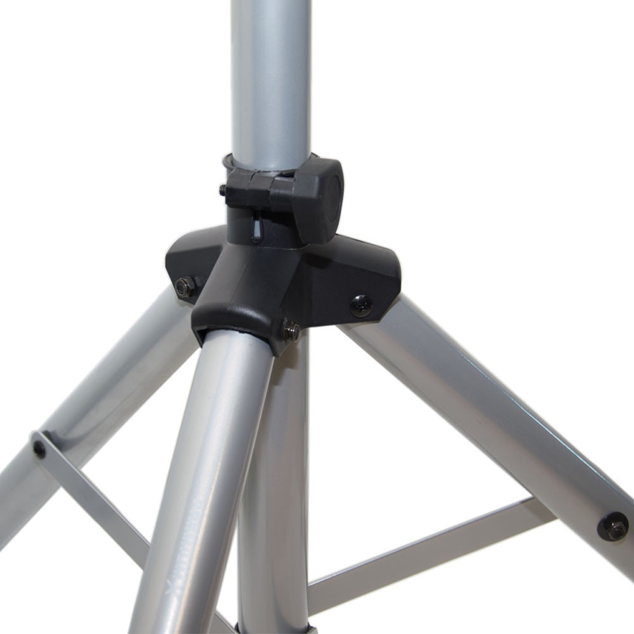 ALU Stahl-Heringe 3x BASIC SAT Ständer Standfuß, 35mm 120cm Tripod Ø Dreibein-Stativ Silber Silber PREMIUMX