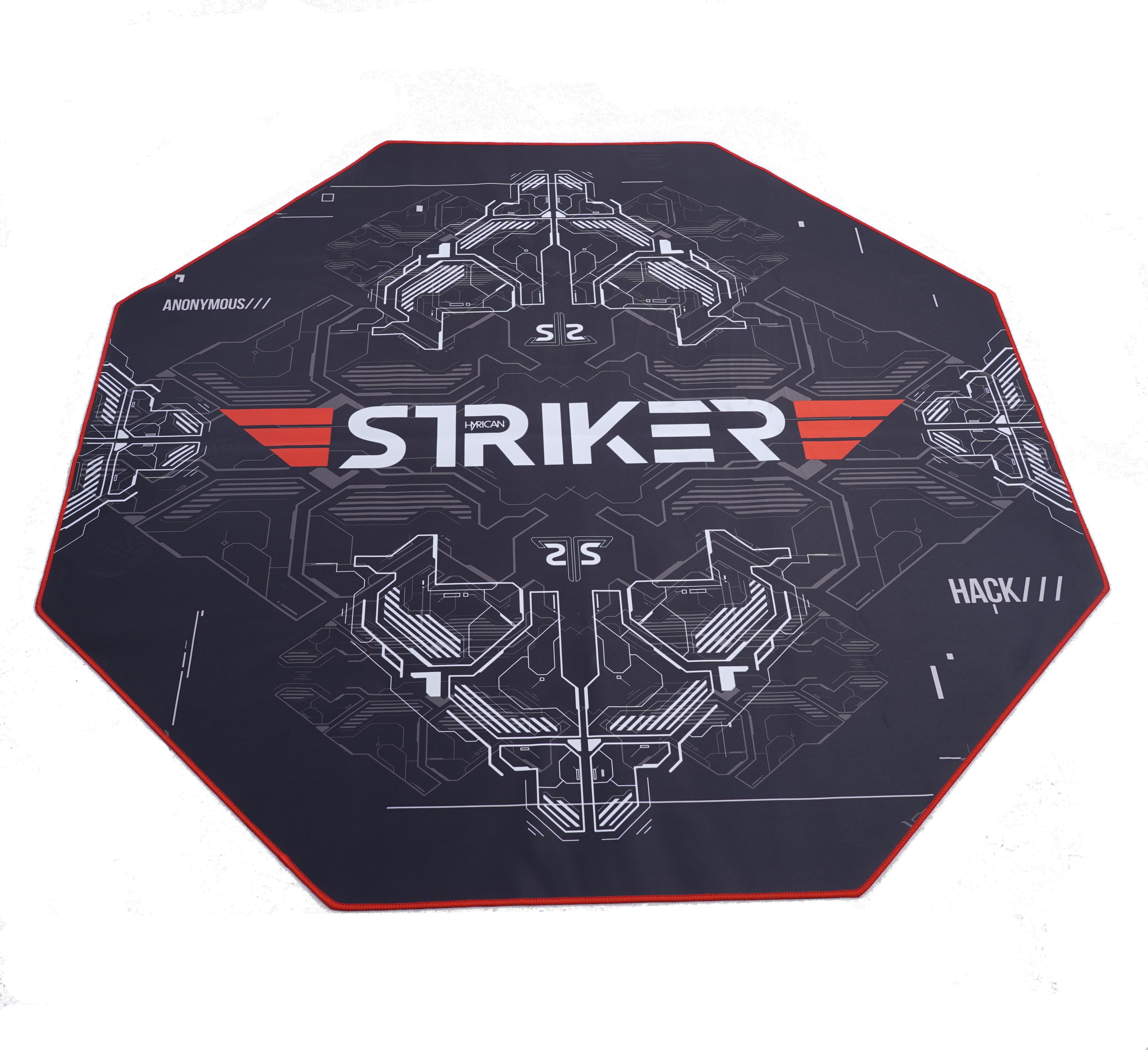 HYRICAN Striker Gaming Bodenschutzmatte, schwarz