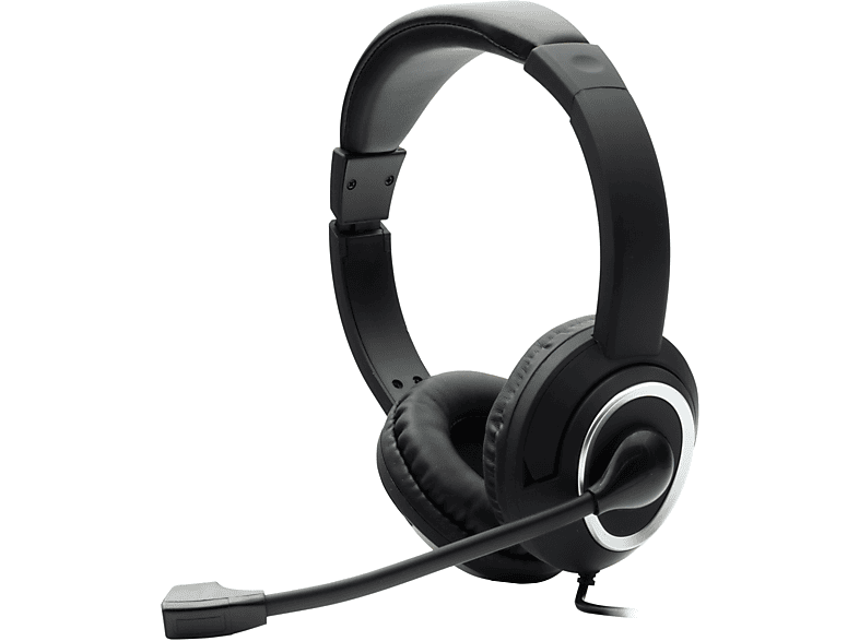 HYRICAN ST-GH577, Over-ear Office Headset schwarz