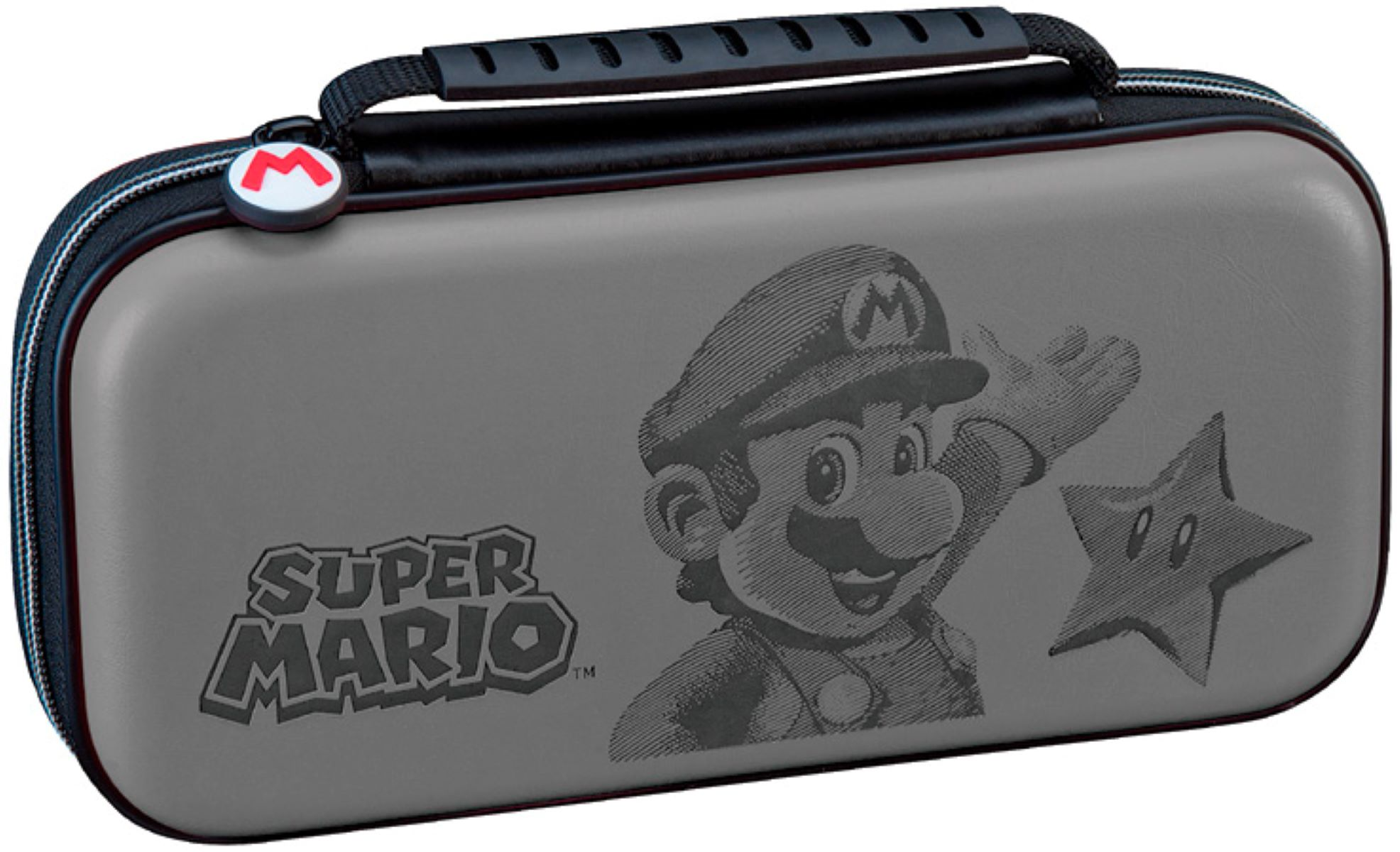 NINTENDO Travel Case Nintendo Super Tasche, Mario grau Switch Super NNS46G Mario