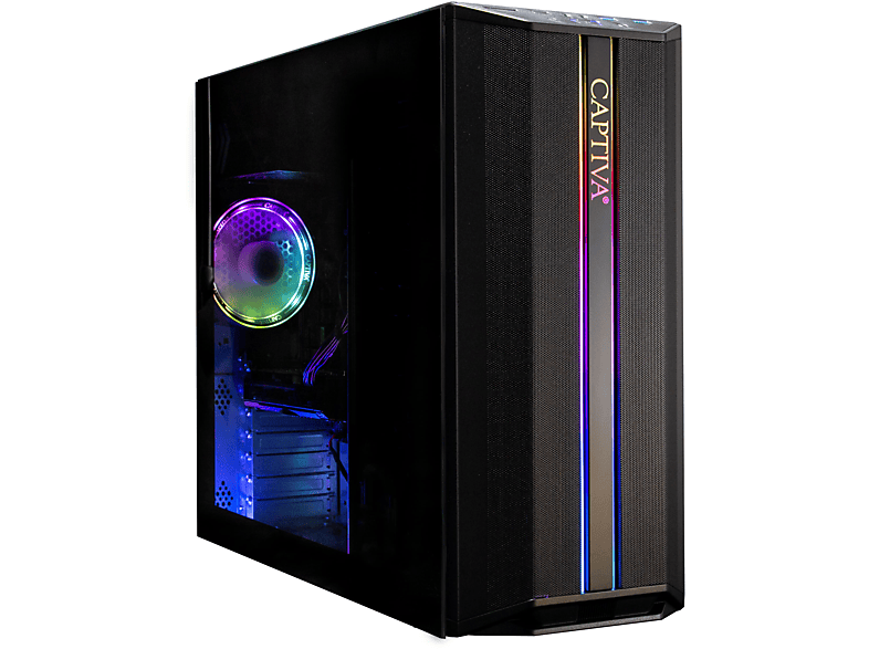 CAPTIVA Gamescom Edition R70-040, ohne Betriebssystem, Gaming-PC mit AMD Ryzen™ 5 Prozessor, 16 GB RAM, 500 GB SSD, AMD Radeon™ RX 6700 XT, 12 GB