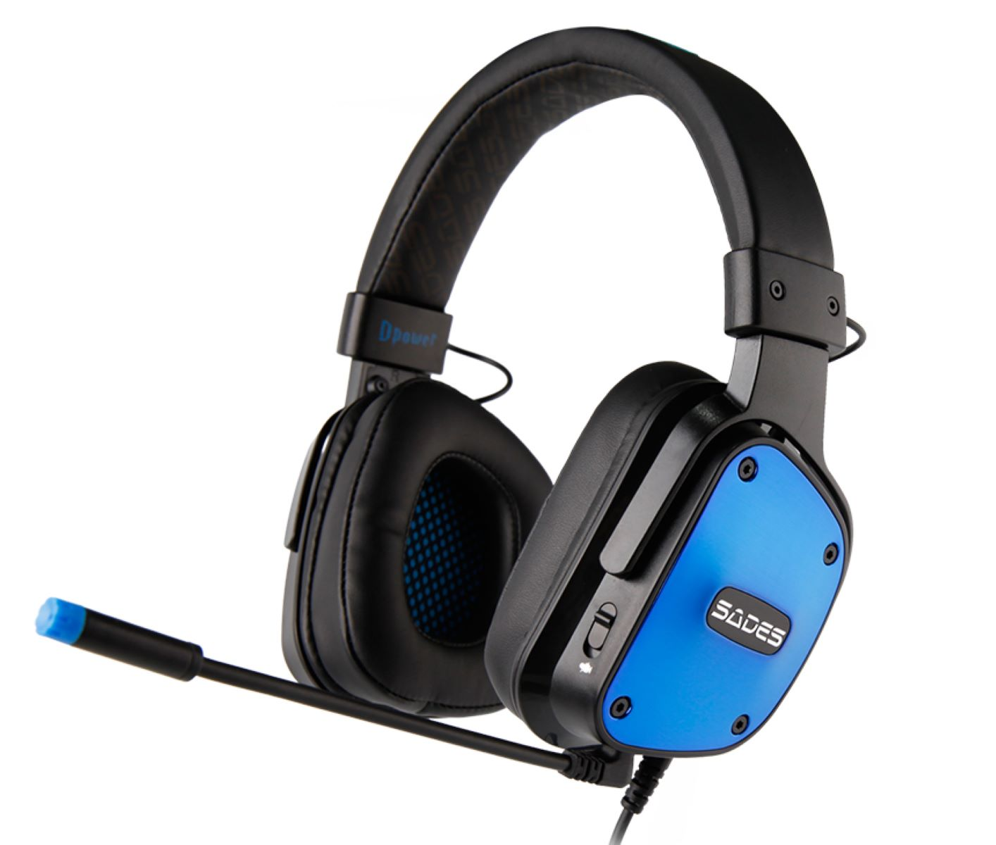 Gaming Headset SA-722, Over-ear schwarz/blau SADES Dpower