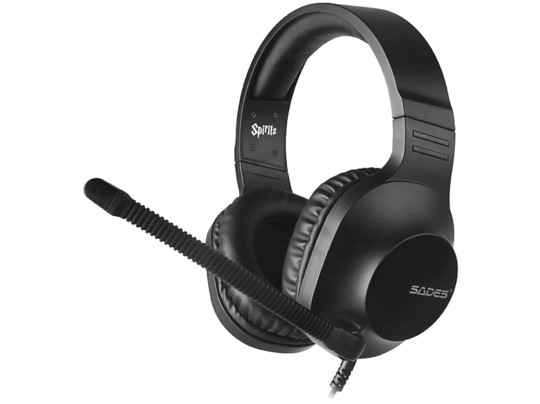 SADES Spirits SA-721, Over-ear schwarz Gaming-Headset