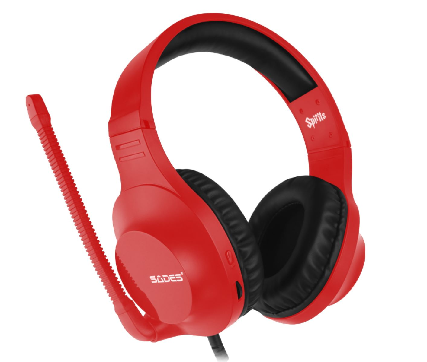 SADES Spirits Gaming rot Headset SA-721, Over-ear