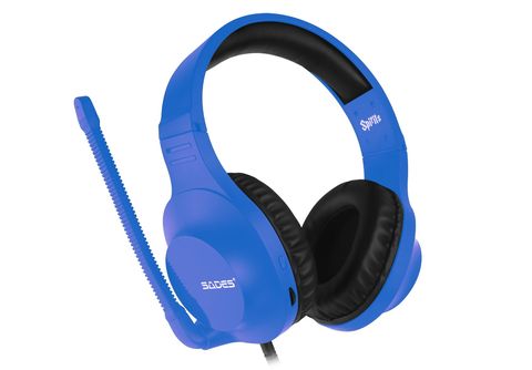 SADES Spirits SA-721, Over-ear Gaming-Headset blau | MediaMarkt